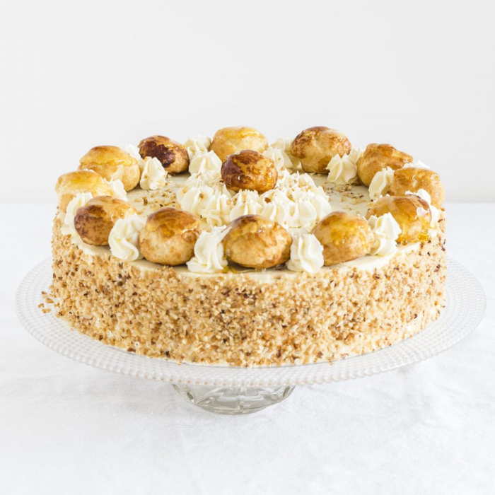 Saint Honorè Cake – Classic Italian Patisserie – Biscotti di Debora