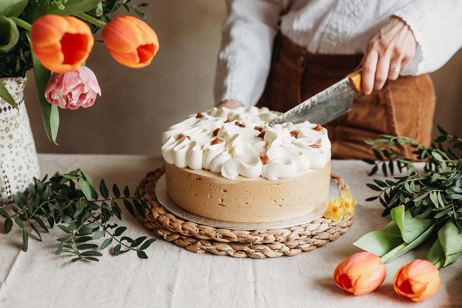 Caramel Latte Cake