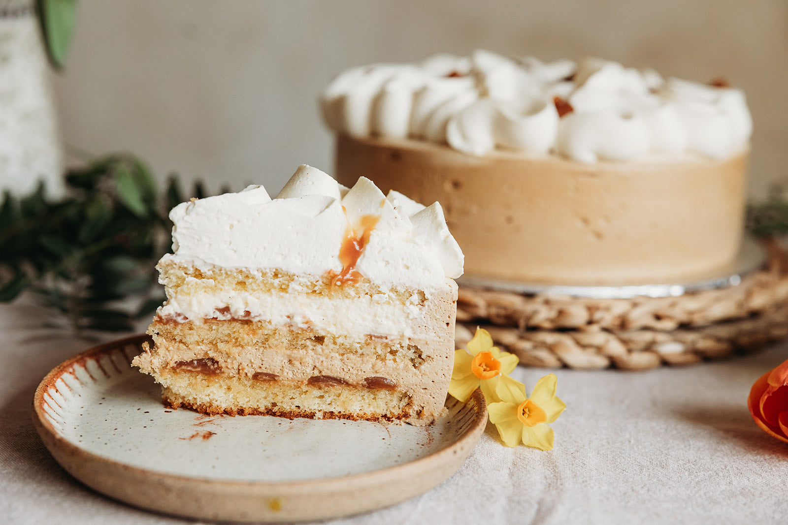Caramel Latte Cake