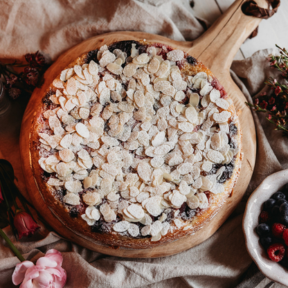 Almond &amp; Cherry or Berry Cake