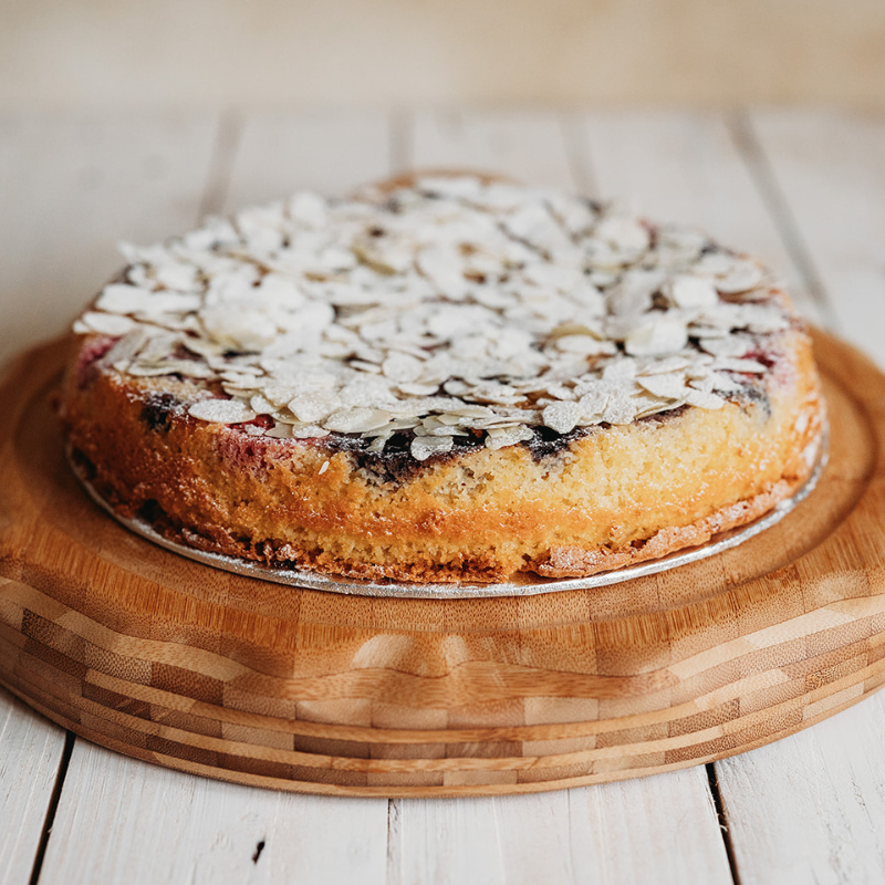 Almond &amp; Cherry or Berry Cake